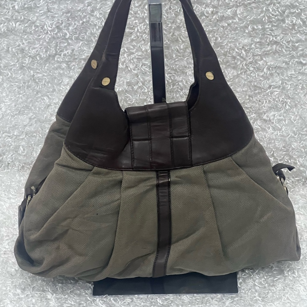Bvlgari Canvas and Leather Chandra Hobo Bag - Picture 7 of 16